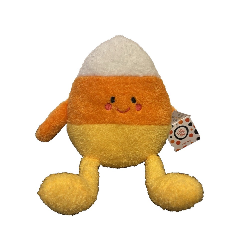 Little Me Plush Candy Corn Soft Toy 11"x7" – Style #LL51371 (2024) – NWT